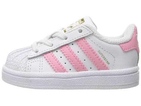 adidas superstar baby schuhe pinke streifen|Adidas Superstar toddler sneakers.